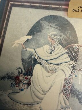 Native American Woman 1995 Butternut Road Spiritdancer Cross Stitch Pattern NEW